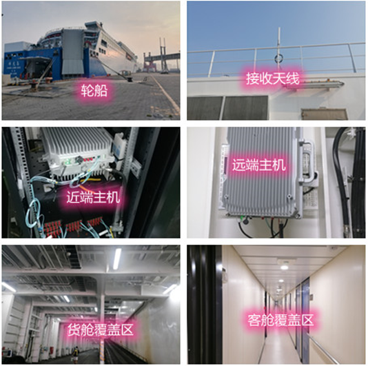  卡若海上游轮轮船渔船覆盖案例